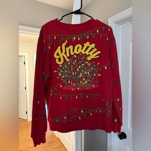 MAD Engine Red Festive Sweater